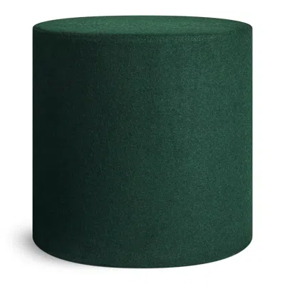 Blu Dot Bumper Small Ottoman In Vesper Navy Green