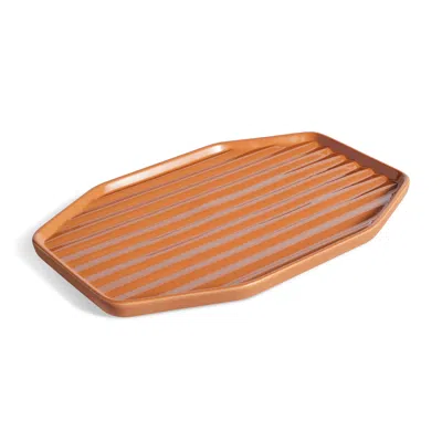 Blu Dot Vice Versa Large Tray In Terracotta