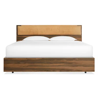 Blu Dot Homecoming King Headboard Cushion In Camel Leather