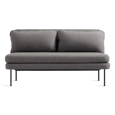 Blu Dot Bloke Right Arm Chaise In Gabro Grey