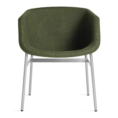 Blu Dot Past Life Dining Chair In Olive/silver