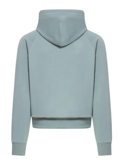 Ami Alexandre Mattiussi Ami Paris Ami De Coeur Logo-printed Drawstring Hoodie In Marrón