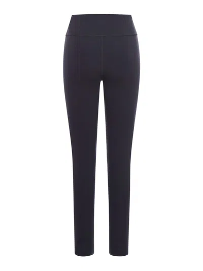 Balenciaga Black Stretch Nylon Leggings