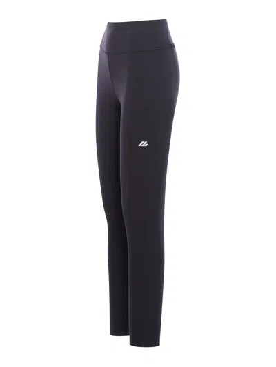 Balenciaga Black Stretch Nylon Leggings