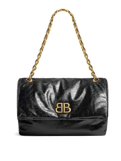 Balenciaga Chain Wallets Bag In Negro