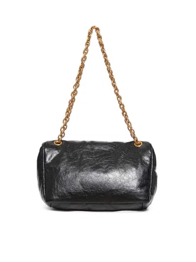 Balenciaga Monaco Chain Bag S In Negro