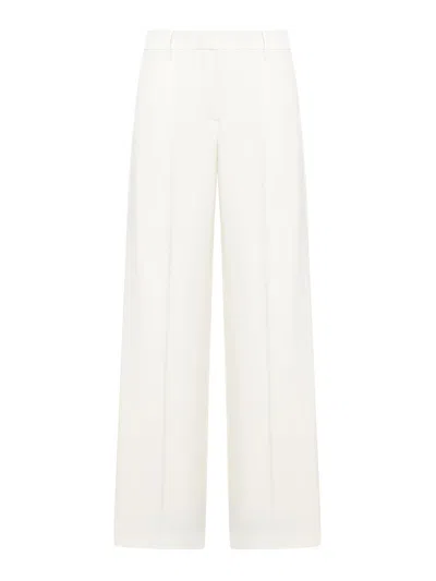 Shop Brunello Cucinelli Pant In Blanco