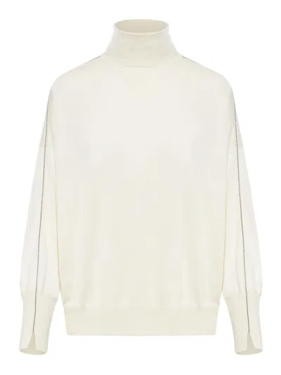 Shop Brunello Cucinelli Crewneck In Blanco