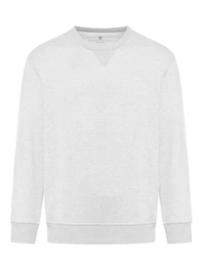 Brunello Cucinelli Sweatshirt In Gris