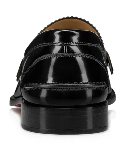 Christian Louboutin Penny Loafers In Black