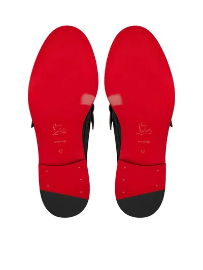 Christian Louboutin Penny Loafers In Black
