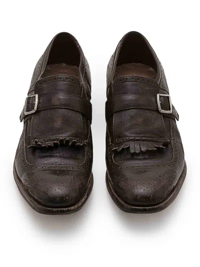 Shop Church's Loafers In Marrón Oscuro