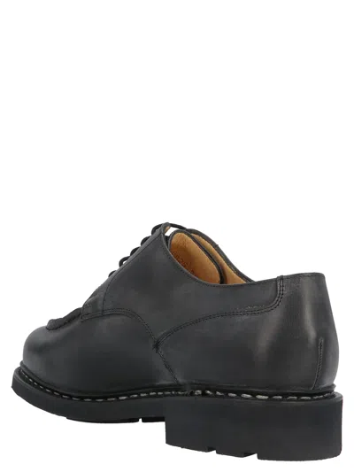 Paraboot Thiers Sport Shoe Black Leather In Negro