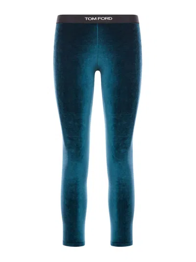 Shop Tom Ford Leggings In Verde