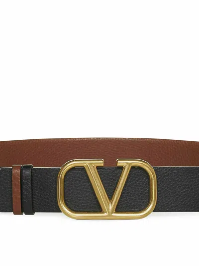 Shop Valentino Belt In Negro