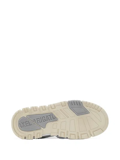 Axel Arigato 'area Lo' White And Beige Sneakers With Logo Detail In Neutral
