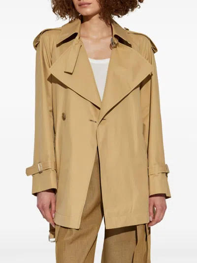 Burberry Giacca Trench In Gabardine