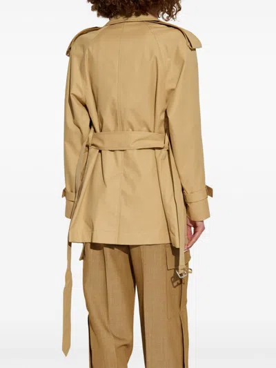 Burberry Giacca Trench In Gabardine