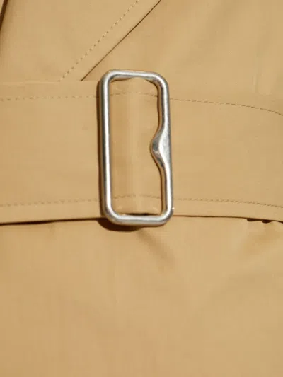 Burberry Giacca Trench In Gabardine
