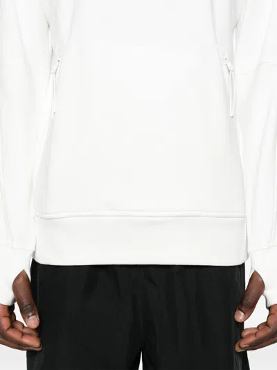 C.p. Company Cp Company Diagonal Raised Fleece Half Zipped Sweatshirt