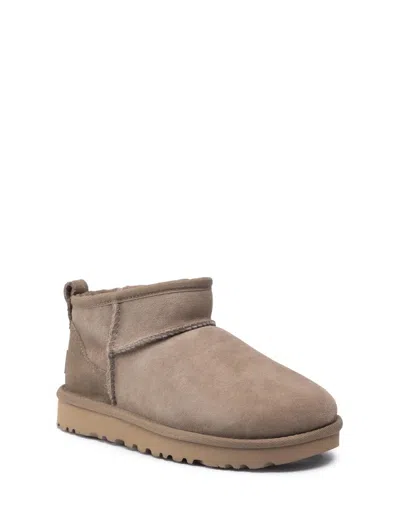 Shop Ugg Antilope Classic Ultra Mini Boots In Dove Grey