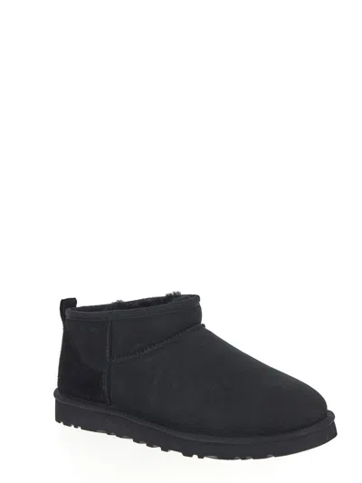 Shop Ugg Ultra Mini Ankle Boot In Black