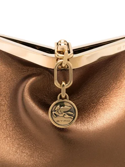 Etro Vela Small Leather Shoulder Bag