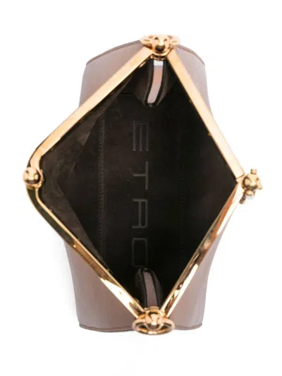 Etro Vela Small Leather Shoulder Bag