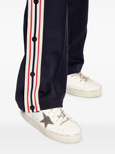 Shop Golden Goose Hi Star Leather Sneakers