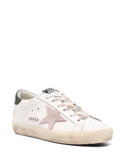 Golden Goose Super-star Distressed-finish Sneakers