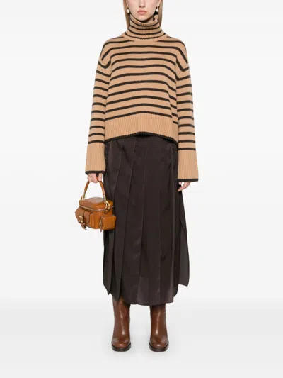 Lisa Yang Women Striped Cashmere Jumper