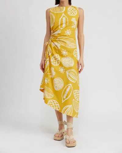 En Saison Paz Midi Dress In Multi