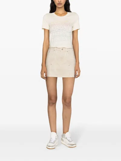 Isabel Marant Étoile Marant Etoile Vesna Denim Mini Skirt