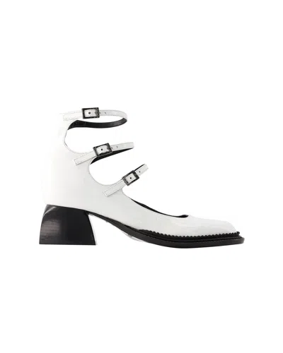 Nodaleto Bulla London Pumps - Leather - White In White