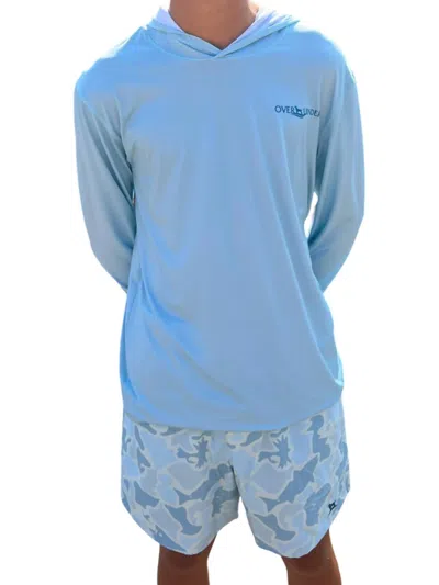 Over Under Shearwater Swim Trunks In Water Camo In Multi