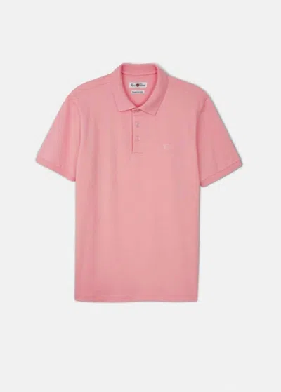 Alan Paine Men's Fritton Pique Polo In Pink In Pink