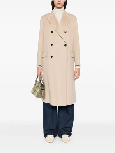Paltò Arianna Wool Double-breasted Coat