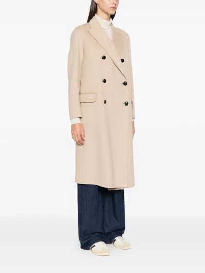 Paltò Arianna Wool Double-breasted Coat