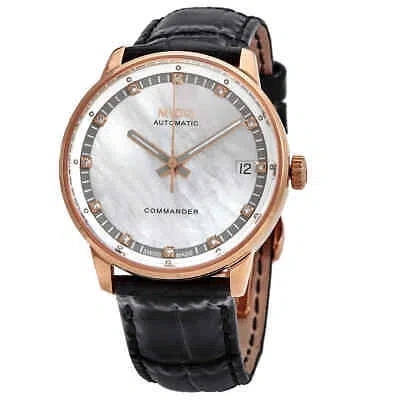 Pre-owned Mido Commander Ii Automatic Ladies Watch M016.207.36.116.00