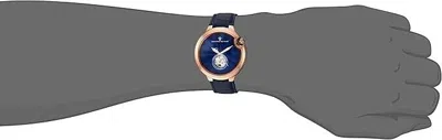 Pre-owned Christian Van Sant Men's Cv0143 Cyclone Automatic Analog Display Blue Watch