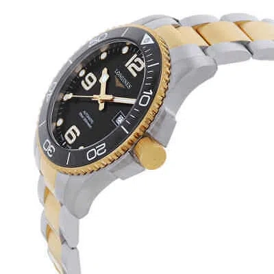 Pre-owned Longines Hydroconquest Automatic Black Dial Men's Watch L37823567