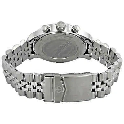 Pre-owned Mathey-tissot Type 22 Chronograph Silver Dial Men's Watch H1822chas