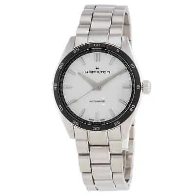 Pre-owned Hamilton Jazzmaster Performer Automatic White Dial Men's Watch H36205110