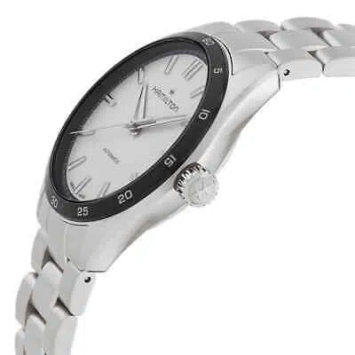Pre-owned Hamilton Jazzmaster Performer Automatic White Dial Men's Watch H36205110