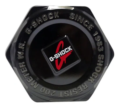 Pre-owned Casio Gw9400-1 G-shock Rangeman Black Red Digital Dial Resin Band Men Watch