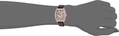 Pre-owned Christian Van Sant Women's Elegant Rose Gold Dial Watch - Cv4822