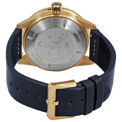 Pre-owned Rado Captain Cook Automatic Bronze Blue Dial Men's Watch R32504205