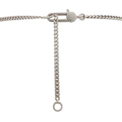 Pre-owned Gucci Ghost Pendant Necklace In Silver