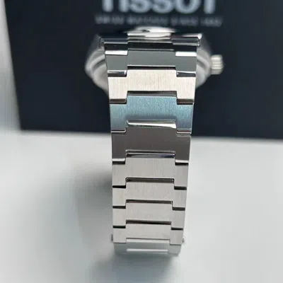 Pre-owned Tissot Prx Green Dial Stainless Steel Quartz Men's Watch 40mm T137.410.11.091.00