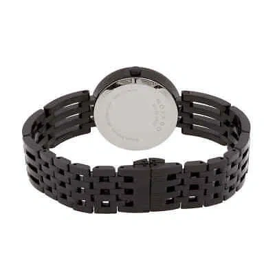 Pre-owned Movado Esperanza Quartz Black Dial Ladies Watch 0607786